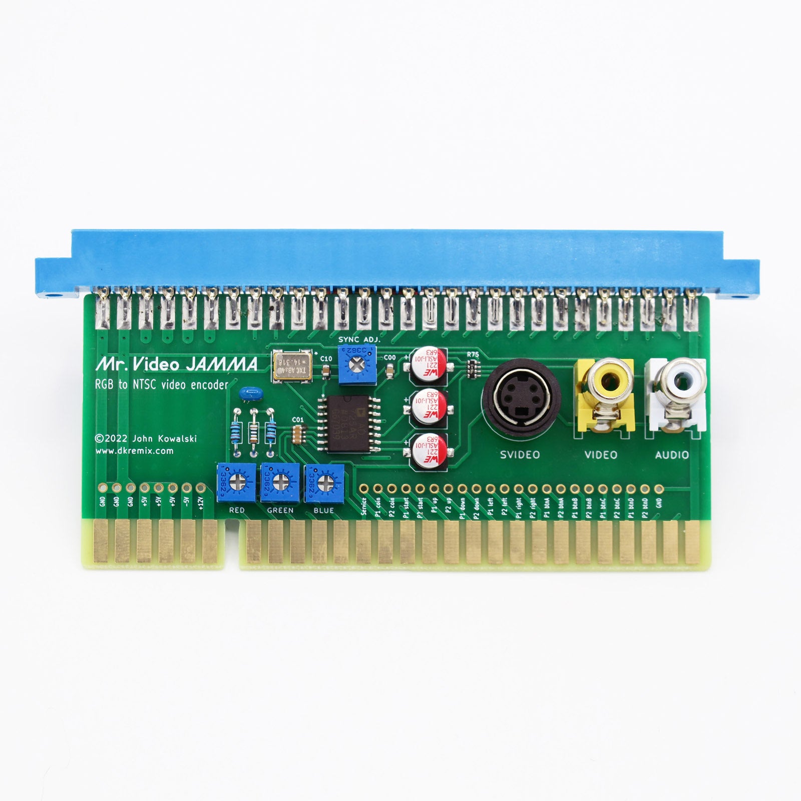 Mr. Video JAMMA - RGB to NTSC video encoder | Donkey Kong Remix