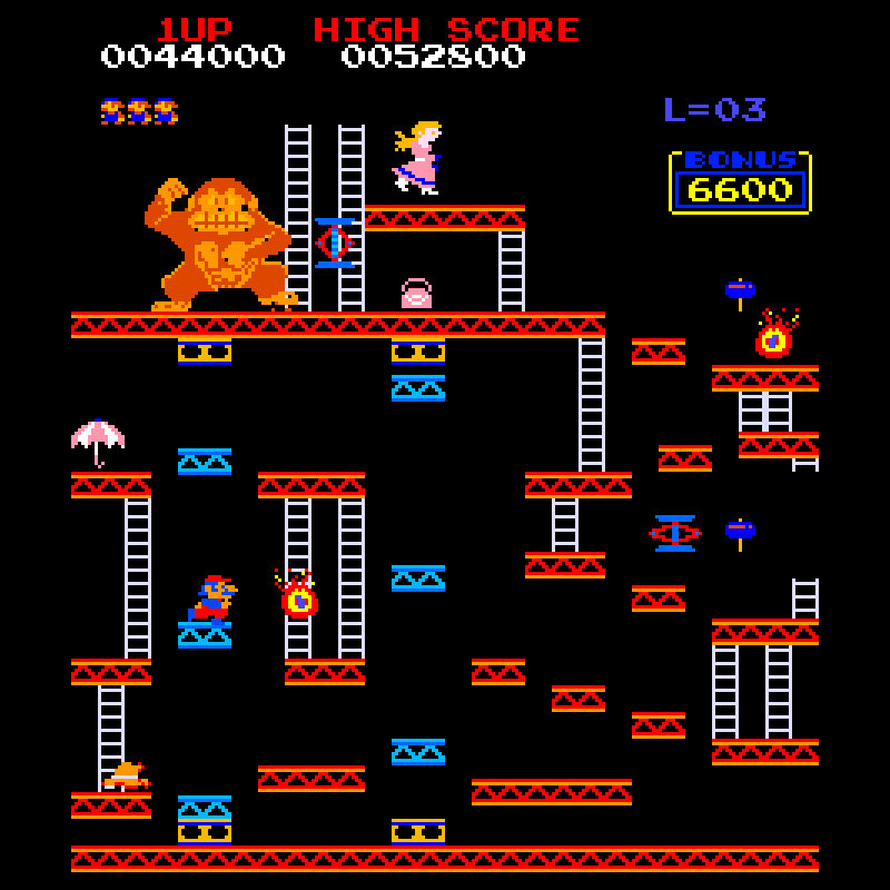 ドンキーコング リミックス サブボードのみ Crazy Kong Remix Multi-Game kit | Donkey Kong Remix